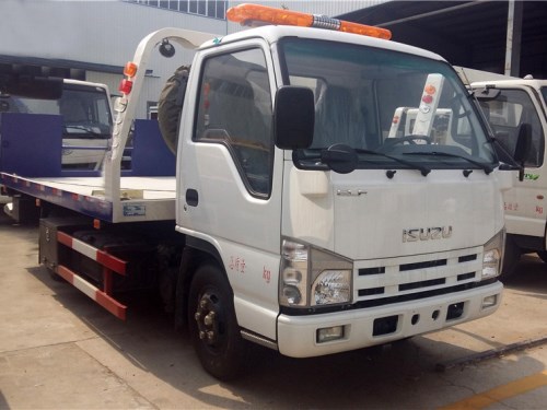 五十鈴藍牌CLW5042TQZQ5一拖二清障車(chē)