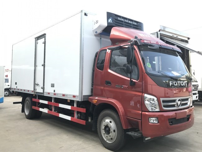 (廂長(cháng)6.1米)福田奧鈴一排半冷藏車(chē)