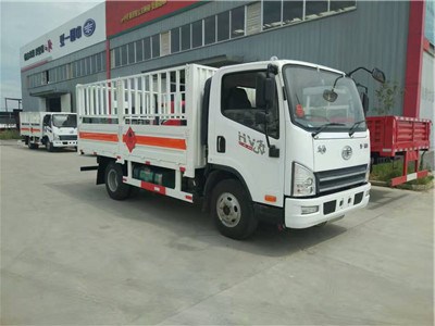 一汽解放4米1（藍牌）氣瓶車(chē)